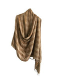 Cashmere Craft WomenS Viscose Printed Scarf (Ov40, Beige, Free Size)