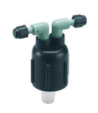 Orbit 3 Pack Two Port Water Drip Manifold for 1/4 Inch Dripper Tubing - 2 Ports - 67030