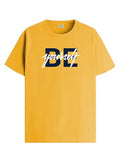 Adro Men'S Solid Regular Fit T-Shirt (Rn24-Byo-Mu_Mustard
