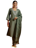 Libas Women'S Silk Blend Kurta Set (Gs9220R