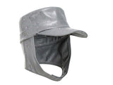 Tailorvisit Unisex Waterproof Rain Hat With Ear Covers | Thermal Windproof Outdoor Cap For Fishing, Camping & Trekking | Grey