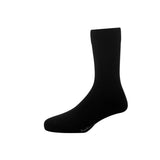 Van Heusen Cotton Full Length MenS Plain Pattern Socks Black