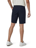 Xyxx Men Twill Cotton Chinos Shorts, Regular Fit, Solid, Pack Of 1, Cb1Sht02_32, Midnight Blue, 32