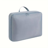Botist Travel Packing Cube Bag, Light Blue, Compressible Storage Organiser For Clothes And Towels