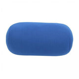 Ujeavette 2Xmicrobead Back Cushion Throw Pillow Sleep Neck Office Travel Support Blue
