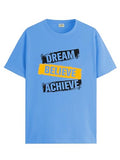 Adro Men'S Solid Regular Fit T-Shirt (Rn24-Dba-Sk_Sky Blue