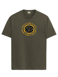 Adro Men'S Solid Regular Fit T-Shirt (Rn24-Bul-Ol_Olive