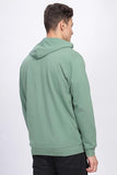 Adro Men'S Cotton Neck Hooded Sweatshirt (Zh24-Pln-Pt_Pista,PistaApparel,XL