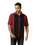 Leriya Fashion Men'S Regular Fit Shirt (Lf-Ms-6172_Red,RedApparel,2XL