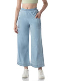 INKD Regular Fit Mid Rise Women's Jeans (Inkss24Wjn-401_Seaside Slate,Seaside Slate