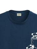 Adro Men'S Solid Regular Fit T-Shirt (Rn24-Poc-Sb_Teal