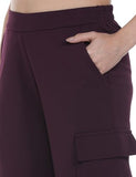 Fyltr Women'S Relaxed Casual Pants (Fylaw24Wp-502_Cocoa Brown,Cocoa Brown,Cocoa Brown,30