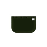Sellstrom Face Shield Replacement Window for 390 Series Safety Face Shields, Dark Green Tint, Uncoated Acetate, S35020, 8 x 12