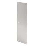 1 PC Aluminum Door Kick Plate, 4''X16'' Door Push Plate, Door Handle Hole Cover Plate, Protects Door from Damage, Filler Push Pl
