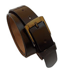 Generic Xxxl Oversize Plus Size Formal Casual Genuine Leather Mens Belt Brown