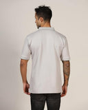 Leriya Fashion T Shirt For Men || Men T-Shirt || Men Polo T-Shirt || Men Plain T-Shirt || V-Neck Collar Tshirt (Medium, Grey)