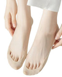 Shopping Shots Womens No Show Thin Socks Cotton Nylon Low Cut Liner Non Slip Hidden Invisible Socks For Flats Boat Sneaker (1 Pa