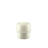 Halder Simplex Replacement Insert, Hard Nylon, Oil and Grease Resistant, Non-Chip, White, 40mm, 1.57 in., 2.29 Oz.