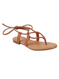 Shoetopia Women'S Block Heel Sandal (8 Uk),Brown,8,B0BSC9HZKY