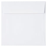 JAM PAPER 4.5 x 4.5 Square Invitation Envelopes - White - Bulk 1000/Carton