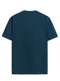 Adro Mens V Neck T-Shirt|100% Combed Cotton T-Shirt|V-Neck Half Sleeve T-Shirt|Vn24-M-Pln-Sb-S Teal