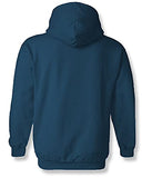 Adro Men'S Cotton Neck Hooded Sweatshirt (H21-M-Pc-Sb_Teal_M)