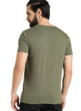 Adro Triangle Mens Printed T-Shirt (Rnr-M-Tkt-Ol_Olive_Xl)