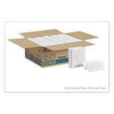 BigFold Z CFold Replacement Paper Towels, 8 x 11, White, 260/Pack, 10/Carton (20885)