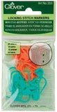 Clover Needlecrafts Locking Stitch Marker 20 Pack 353 (3Pack)