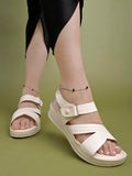 Shoetopia Comfortable Cream Doctor Sole Heels For Women /Eu37,Beige,4,B0DK76ZKW3