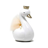 Child to Cherish Ceramic Swan Piggy Bank (Pink)