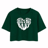 Toplot Tops For Women || Western Tops For Woman Stylish || Crop T-Shirt Western Pack Of 2 (Combo-Top-5258-Olv-Pst-L),Olive-Pista,,B0F6NRCYZV