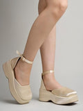 Shoetopia Women'S Pumps Gold,Golden,3,B0CXJ4YQTB