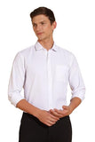 FYLTR Men's Slim Fit Shirt - Dobby Self Design | Full Sleeve | Functional Patch Pocket | White Formal Shirts for Men,Moonlit White-Checkm