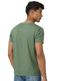 Xyxx Men'S Cotton Solid Regular Fit T Shirt (Xy_Cr15_Tshirt_1_Sage Green),Sage GreenApparel,XL