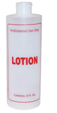 2X Plastic Bottle with Caps- 8oz Natural Color -Empty Bottle for Nail Supply (Lotion)