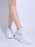 Shoetopia Girls Mp White Sneaker - 3 Uk (Girls-Mp-White),White,3,B0CQK58JTM
