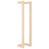 vidaXL Towel Rack 9.1x7.1x35.4inch Solid Wood Pine