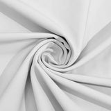Cotton Spandex Jersey Fabric - 4 Way Stretch - 60 Width Sold by The Yard - Ideal for T-Shirts, Dresses, Athleticwear Apparel (Wh