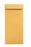 True-Ally Laminated Yellow Paper Cheque Size Envelope Ideal For Home Office Secure Mailing | Poly Laminated Inside | 11 X 5 Inch