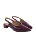 Shoetopia Solid Pointed Toe Cherry Pumps For Women & Girls /Eu37,Cherry,4,B0FF3C9YYK