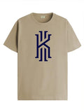 Adro Mens Printed T Shirt - Premium Cotton Graphic Printed Tshirt - Beige T-Shirt - Rn24-Kobe-Be-2Xl