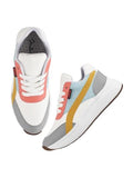 Shoetopia Smart Casual Comfortable White Sneakers For Women & Girls /Eu39,White,6,B0DRJGWS7W
