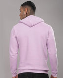 Adro Men'S Cotton Neck Hooded Sweatshirt (H24-Bost-Pu-S_Lavender)