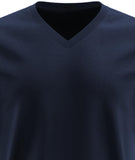 Adro Mens V Neck T-Shirt|100% Combed Cotton T-Shirt|V-Neck Half Sleeve T-Shirt|Vn24-M-Pln-Nb-L Navy