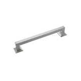 Hickory Hardware Studio Collection Pull 7-9/16 Inch (192mm) Center to Center Satin Nickel Finish
