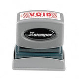 Shachi Xstamper EcoGreen OneColor Title Stamp Stamp,X,Void,Rd (Pack Of10)