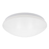Maxxima 14 in. LED Flush Mount Ceiling Mushroom Light Fixture - Indoor Dimmable Dome Light, 3000K Warm White, 1600 Lumens, Ideal