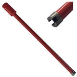 3/4 Wet Drill Core Bits for Concrete and Hard Masonry, 10mm Segment Height, 14 Drilling Depth, 5/811 Arbor, Wet Only