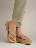 Shoetopia Girls P-Chain Cream Wedge Sandal - 4 Uk (Girls-P-Chain-Cream),Cream,4,B0CQK4D5L9